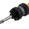 Accessori Dewalt adattatore a connessione rapida dewalt dt20626-qz | 38''| per seghe a tazza da 14-30 mm | con punta da centro multimateriale - dt20626-qz