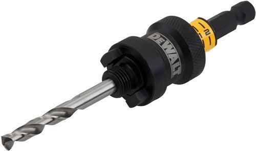 Accessori Dewalt adattatore a connessione rapida dewalt dt20626-qz | 38''| per seghe a tazza da 14-30 mm | con punta da centro multimateriale - dt20626-qz