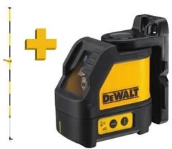 Laser a linea incrociata Dewalt dw088kpol | + de0882 colonna laser - dw088kpol-xj