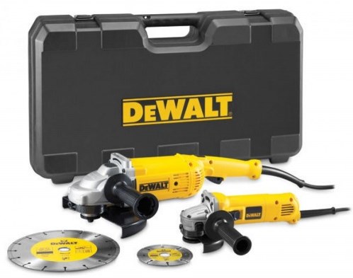 Amoladora angular Dewalt dwe492sdt 230mm + amoladora dwe4207 125mm en estuche - dwe492sdt-qs