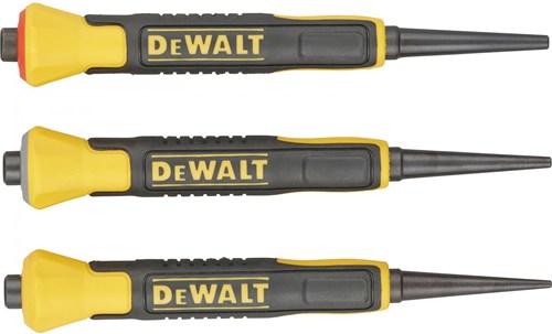 Dewalt dwht0-58018 | juego de punzones | 3 piezas - dwht0-58018