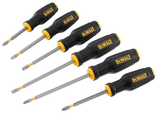 Dewalt dwht0-62056 | schroevendraaierset | volledige pasvorm | 6-delige - dwht0-62056