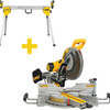 Troncatrice e troncatrice Dewalt dws780set | + base de7033 - dws780set