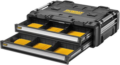 Dewalt dwst08520-1 valigia hardsystem 2.0 dxl con 2 cassetti - dwst08520-1