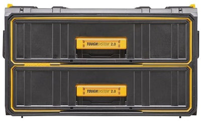 Dewalt dwst83529-1 | sistema resistente 2.0 | valigia con 2 cassetti - dwst83529-1