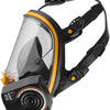 Dewalt dxir1ffmla2p3 lichtgewicht herbruikbaar volgelaatsmasker met a2p3 filters | maat l - dxir1ffmla2p3
