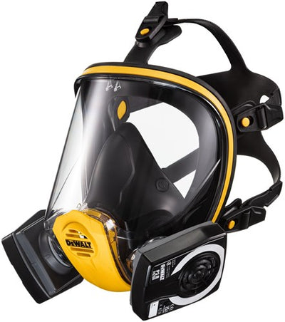 Dewalt dxir1ffmmp3 maschera integrale leggera riutilizzabile con filtri p3 | taglia m - dxir1ffmmp3