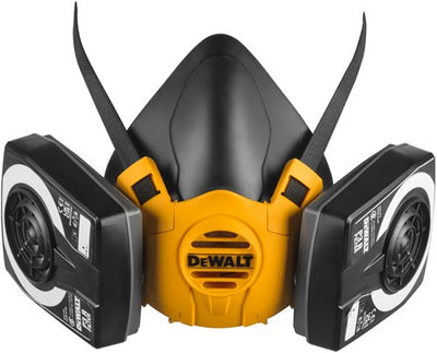 Media máscara ligera Dewalt dxir1hmlp3 con filtros p3 | talla l - dxir1hmlp3