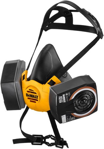 Media máscara ligera Dewalt dxir1hmma2p3 con filtros a2p3 | talla m - dxir1hmma2p3
