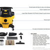 Dewalt dxv20pta - aspiraliquidi da 20 l | aspirapolvere per liquidi e solidi | con pta - dxv20pta