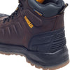 Zapato de seguridad Dewalt Hadley S3 | ws | alto | marrón | talla 42 - hadl05420