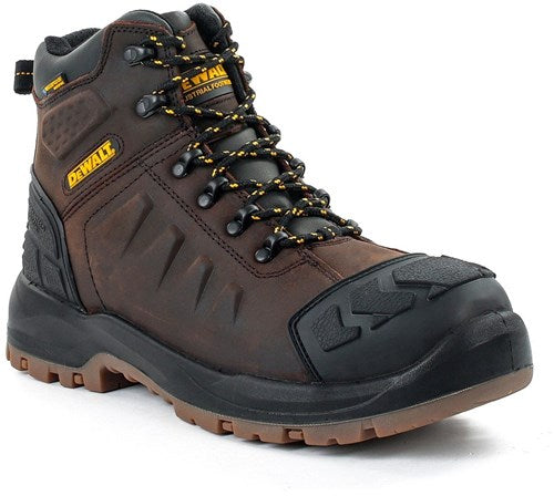 Zapato de seguridad Dewalt Hadley S3 | ws | alto | marrón | talla 42 - hadl05420