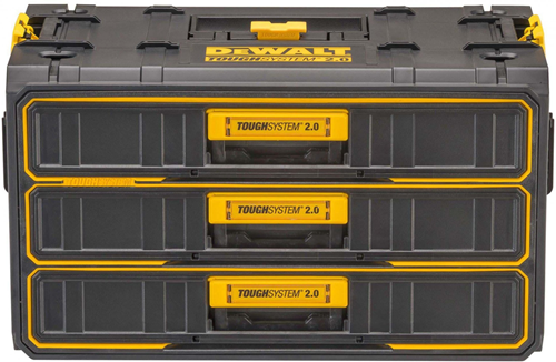 Maleta Dewalt Toughsystem 2.0 con 3 cajones - dwst08330-1