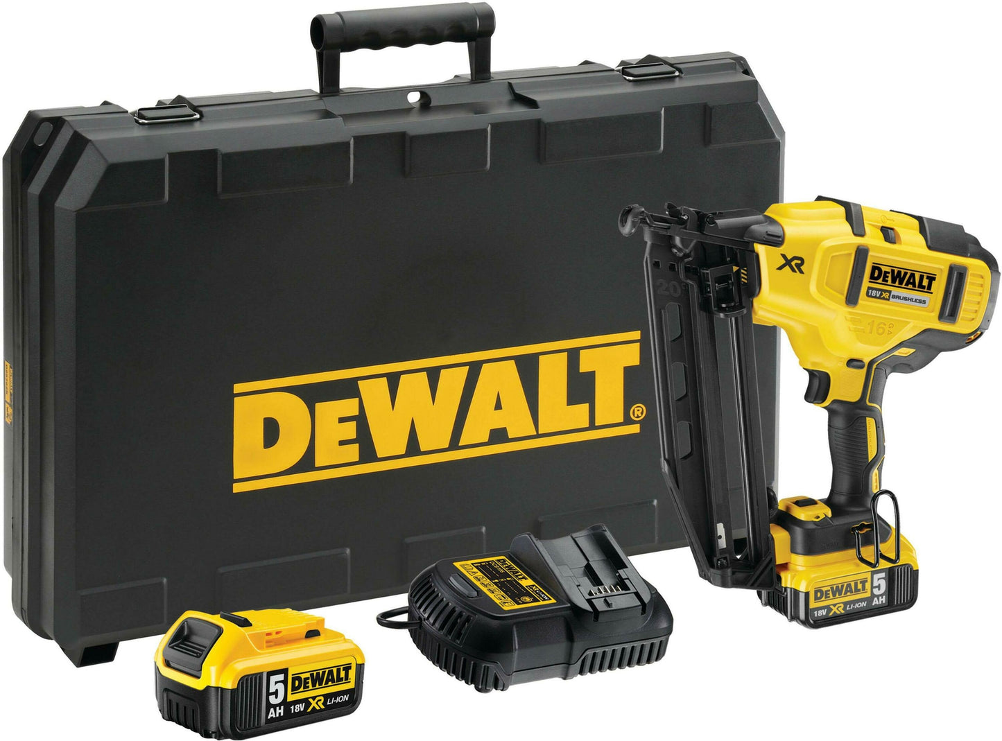 Chiodatrice di finitura Dewalt 18v 5.0ah