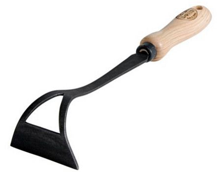 De wit bio handhakje - 330x75x60mm