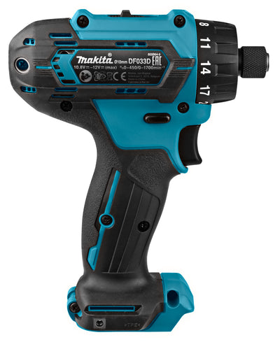 Trapano avvitatore a batteria Makita 10,8 V nudo
