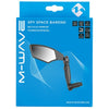 Specchio per biciclette m-wave per Space Space Barend Space Space di sinistra su Einde di sterzo