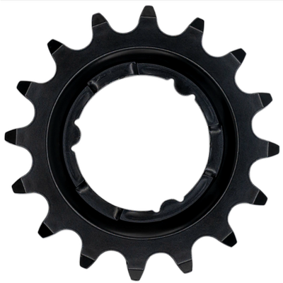 Kmc tandwiel voor shimano 16t o-mo staal 3 32 inch - zwart
