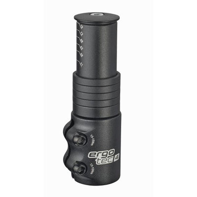 STEM extensor Ergotec por delante 3 - 1-1 8 AL6061 T6 - Sandblastado de arena negra