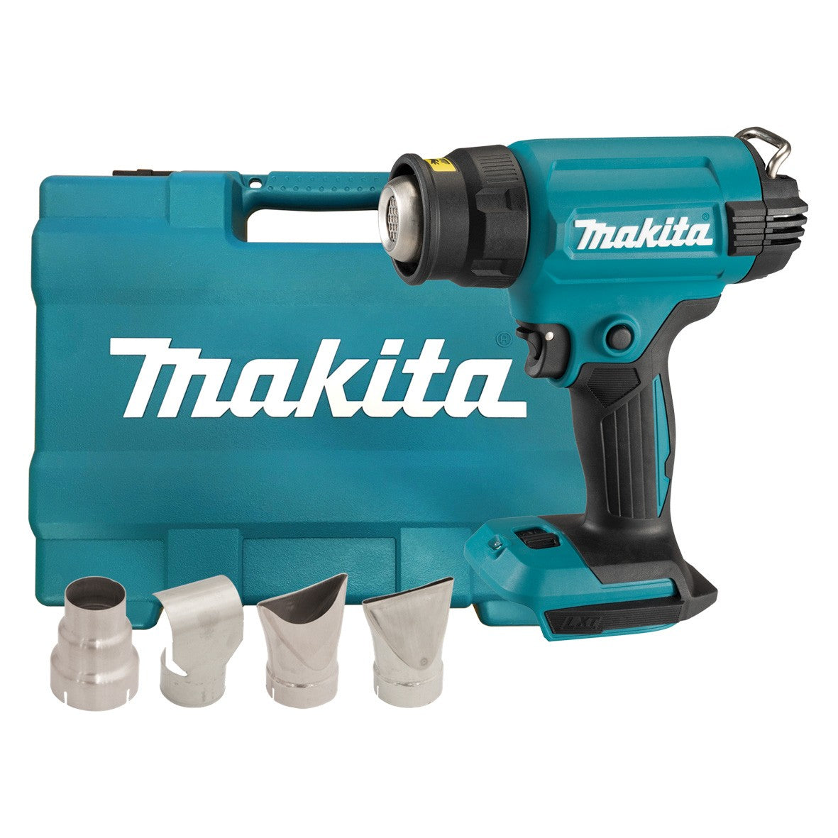 Pistola ad aria calda Makita a batteria 18v nuda