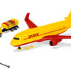 Aereo cargo Siku DHL con accessori
