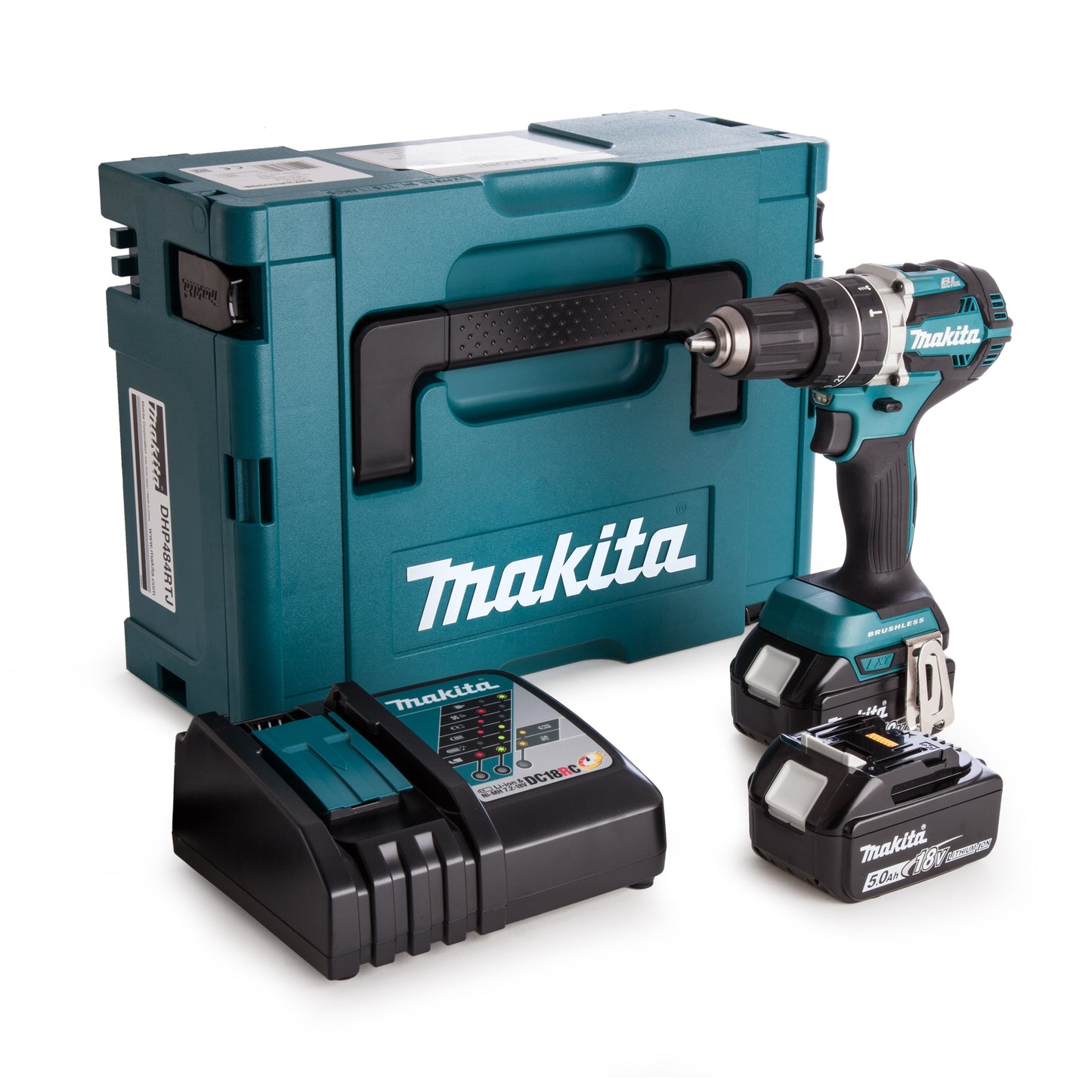 Trapano/avvitatore a percussione a batteria Makita 18v 5.0ah