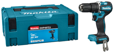 Makitadhp487zj | Trapano/avvitatore a percussione 18 V | senza batterie e caricabatterie | in mbox - dhp487zj