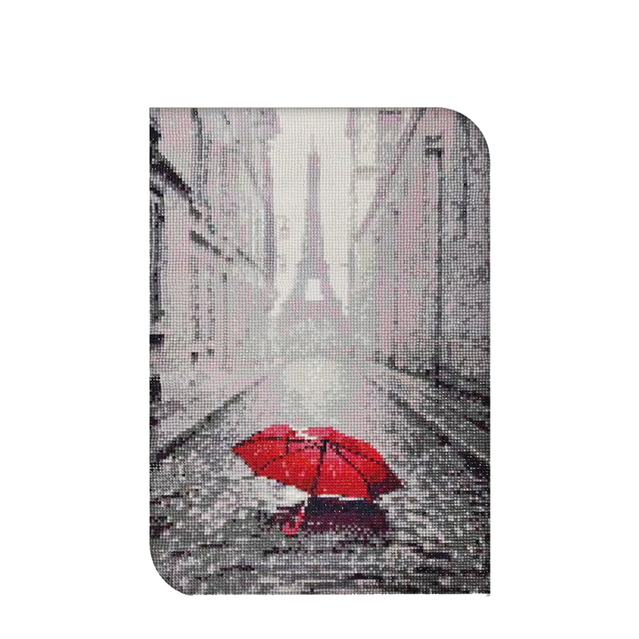 Set pittura diamante Ombrello Parigi 40x50 cm