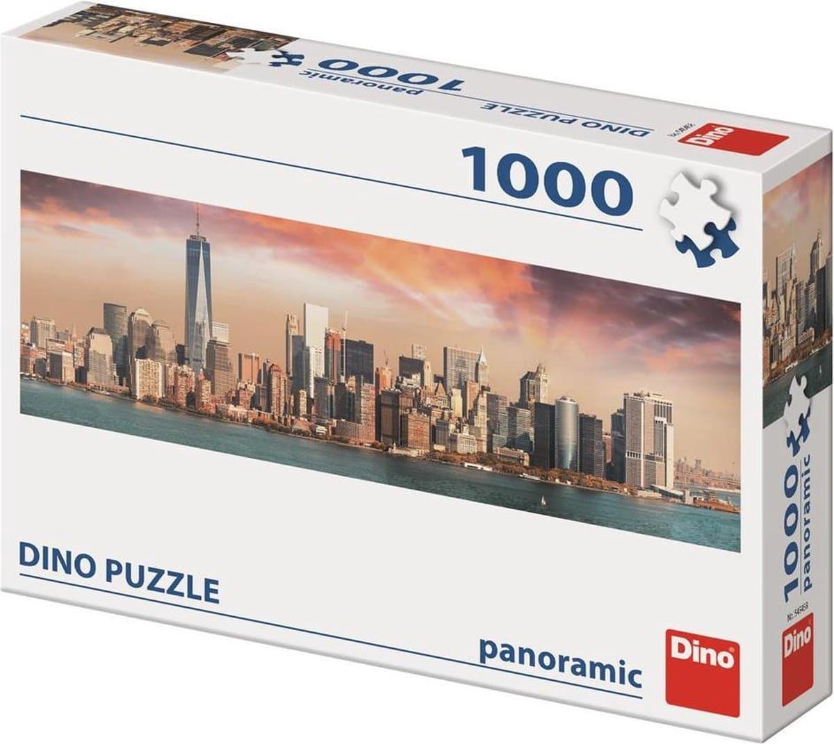 Dinotoys Dino Puzzle - Panorama Manhattan New York - 1000 pezzi