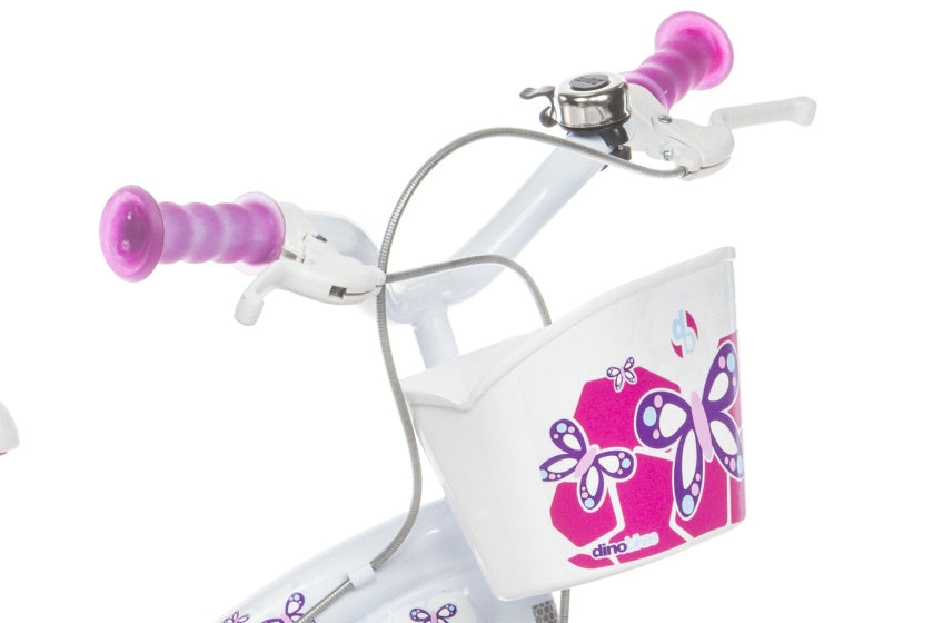 Dino Flappy 14 pulgadas de 24 cm Girls Pinting Pinga blanca Pink