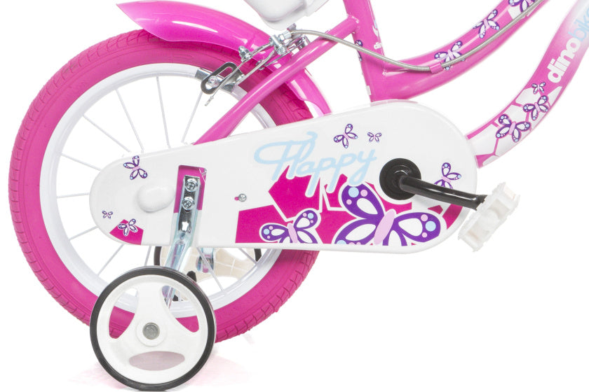 Dino Flappy 14 pulgadas de 24 cm Girls Pinting Pinga blanca Pink