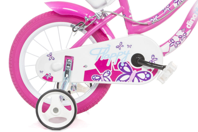 Dino Flappy 16 pulgadas 27 cm niñas pelando rosa