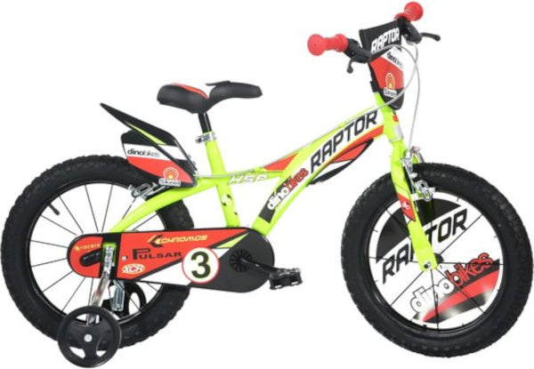 Dino Raptor de 16 pulgadas de 27 cm Poner Green
