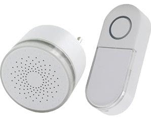 Set campanello senza fili Dio plug-in design mini 150 m - 6960404