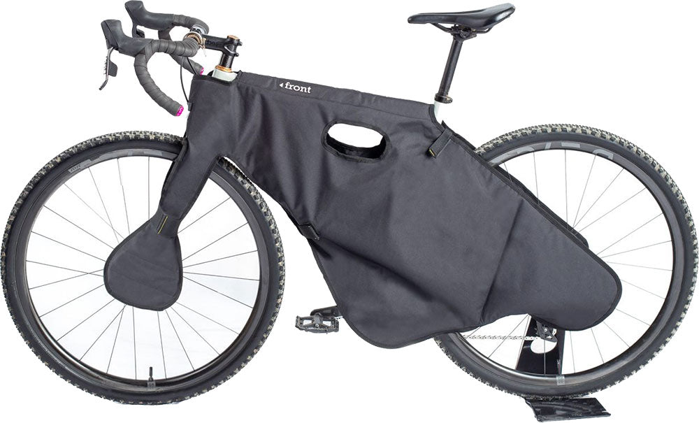 Envoltura para bicicletas Dirtlej: protección para el transporte (camino de grava)