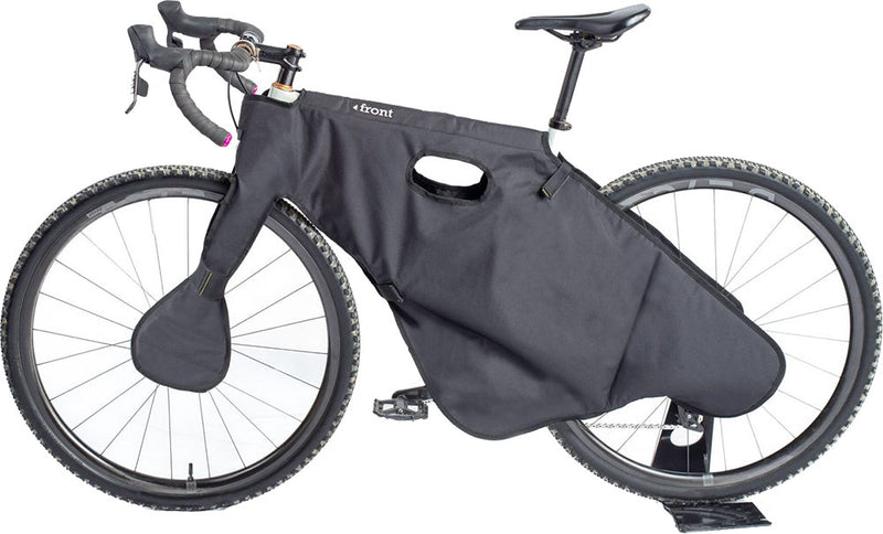 Envoltura para bicicletas Dirtlej: protección para el transporte (camino de grava)