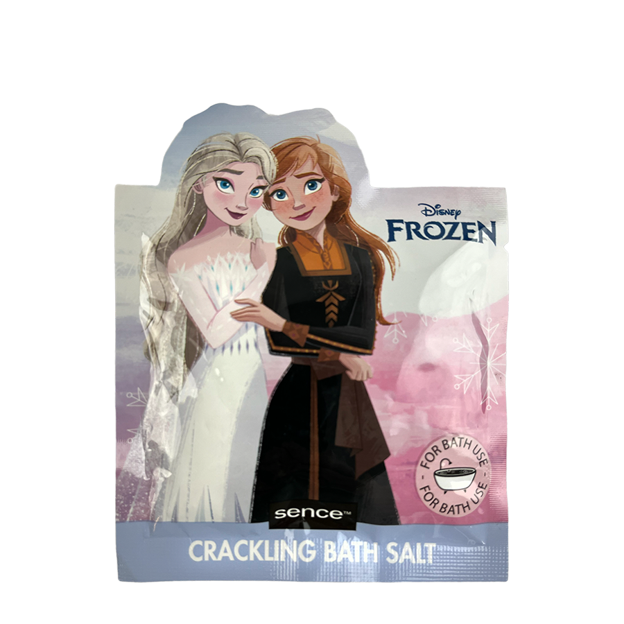 Sal de baño crujiente congelada disney elsa anna 55g