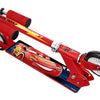 Disney cars 2-wiel kinderstep opvouwbaar voetrem rood