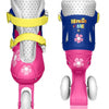 Minnie Mouse inlineskates hardboot wit blauw maat 27 30