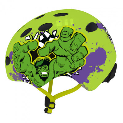 Disney fietshelm hulk jongens groen maat 54 58 cm