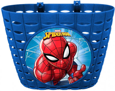 Marvel Spider-Man Fietsmand Jongens 12 x 20 cm Blauw