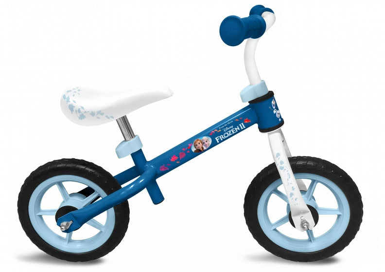 Bici da allevamento congelato da 2 ragazze da 10 pollici blu bianco