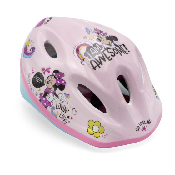 Minnie Mouse Bicycle Helmet Girls Rosa tamaño 52-56 cm