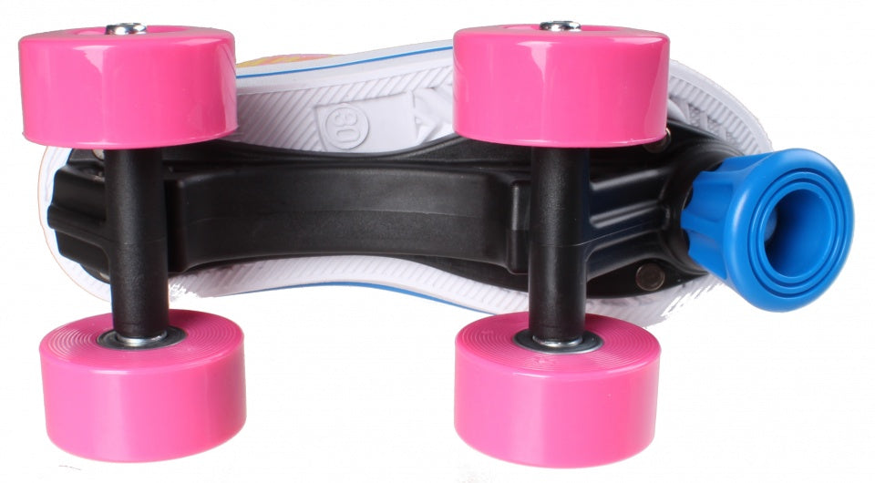 Pattini rulli del mouse Disney Minnie Girls Pink White Size 30