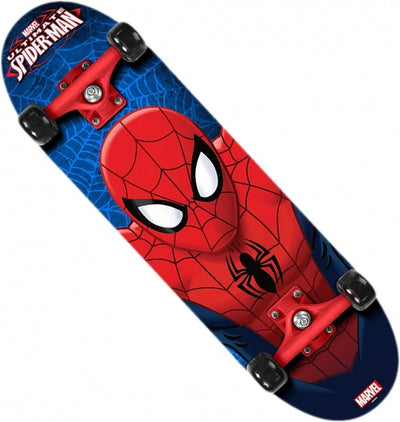 Spider-Man skateboard 71 cm zwart rood blauw