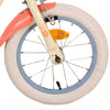 Disney Stitch Kinderfiets - Meisjes - 14 inch - Crème Koraal Blauw