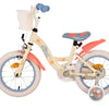 Disney Stitch Kinderfiets - Meisjes - 14 inch - Crème Koraal Blauw
