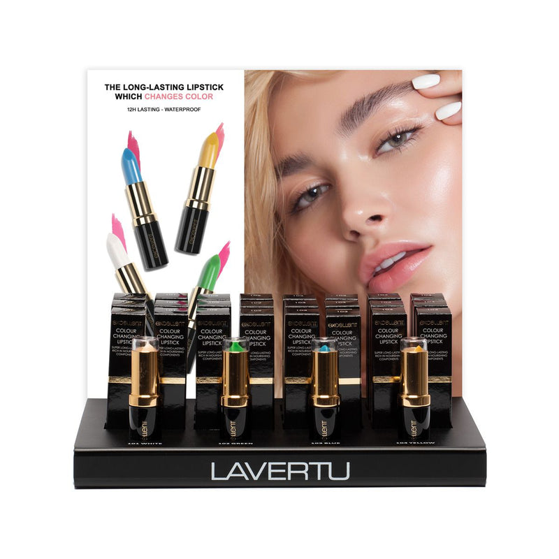 Eccellente display rossetto completo (24 °)