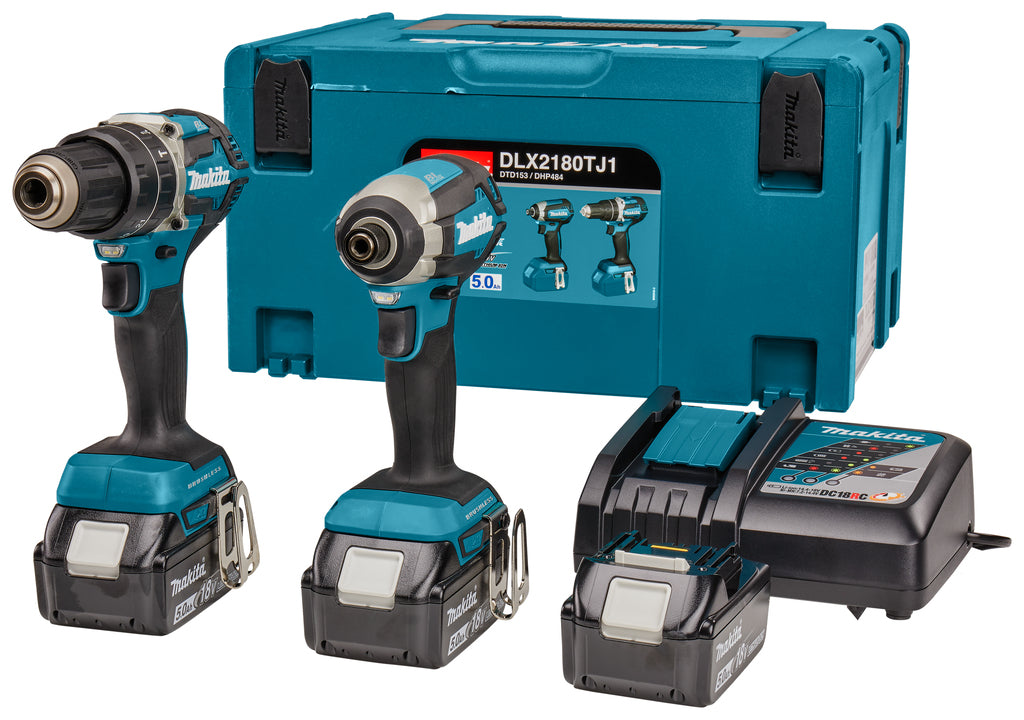 Set combinato Makita dhp484 dtd153 18v 5.0ah
