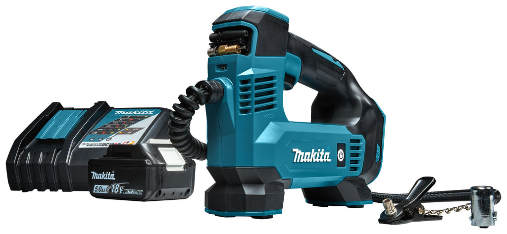 Makita dmp180rt | pompa ad aria a batteria | 18v| Batteria da 5,0 ah + caricabatteria rapido - dmp180rt